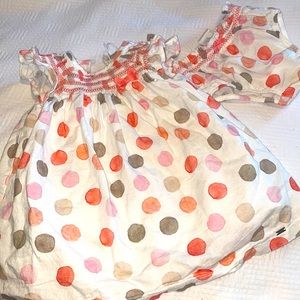 Mayoral 18 month baby dress with matching boomers